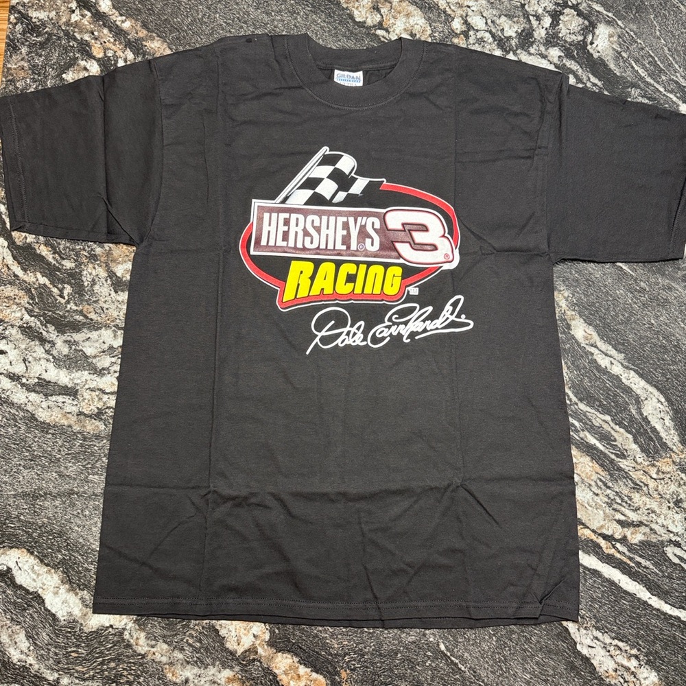 Vintage Dale Earnhardt Hershey's Racing Graphic Shirt - NEW IN BAG!